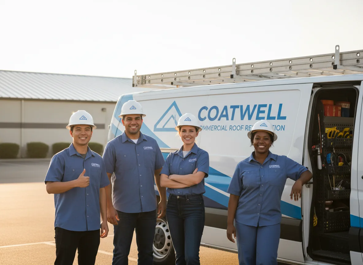 Commercial roof coating company in Nicholson, GA